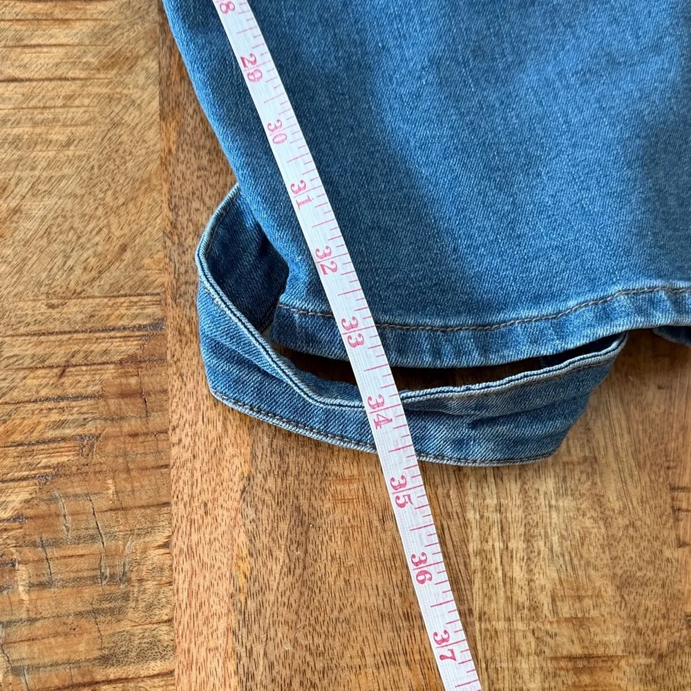 Denim jumpsuit with pockets - Picture 6 of 11